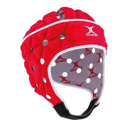 CASQUE RUGBY ENFANT NOIR/JAUNE VERT- AIR - GILBERT
