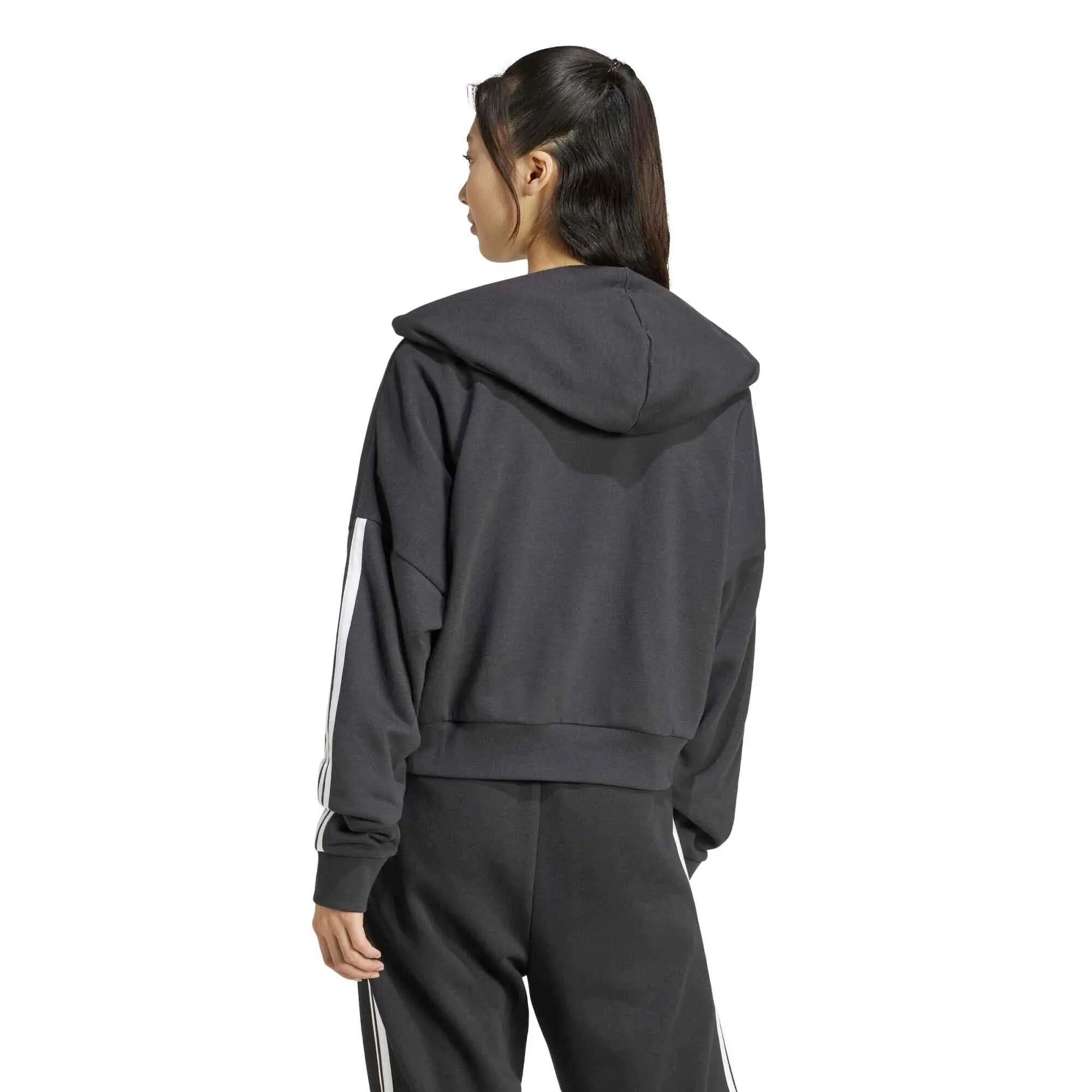 Sweat Adidas Sport W 3S Ft Qz Hd Femme 3/6