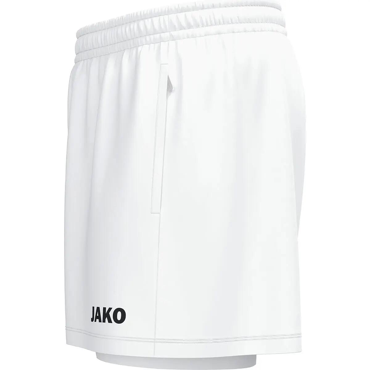 Shorts running hommes 2‑en‑1 confort et maintien - blanc 3/5