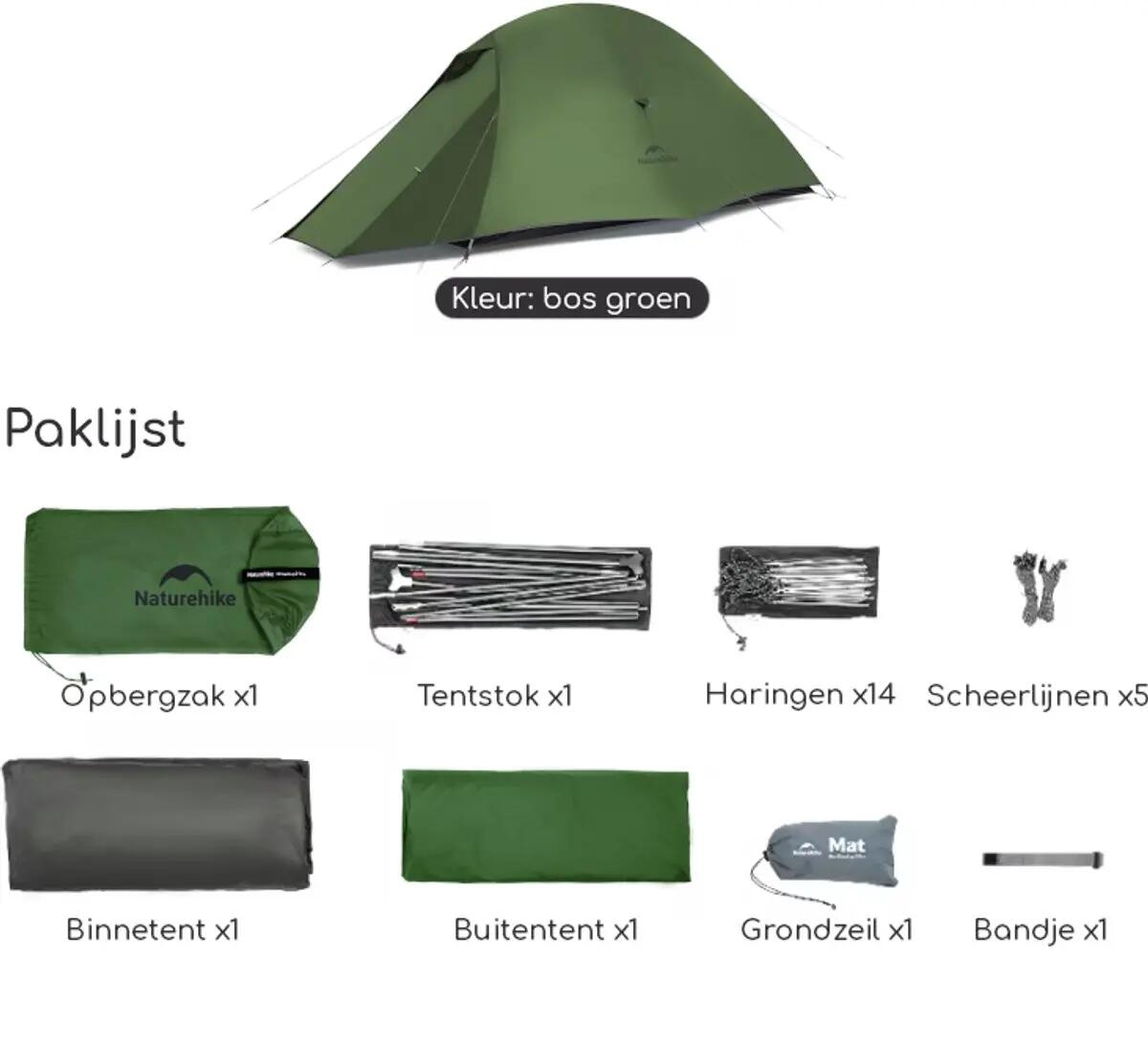 Cloud Up Pro 1 Trekkingzelt 1 Person 3 Jahreszeiten 7/13