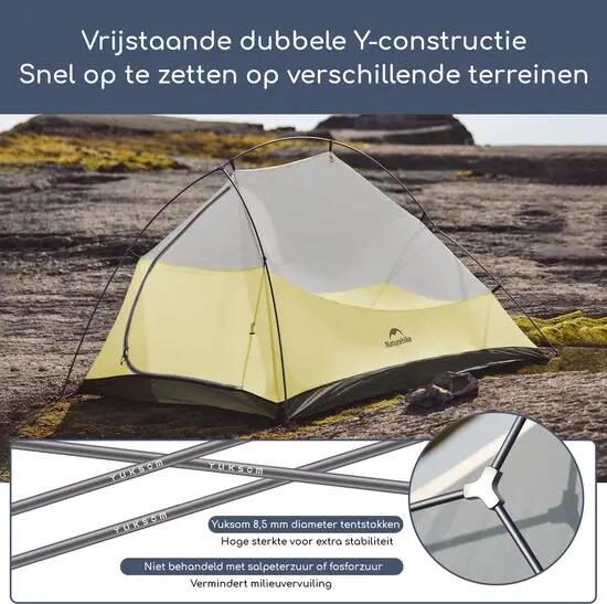 Cloud Up Pro 3 Trekkingzelt 3 Personen 3 Jahreszeiten 3/8