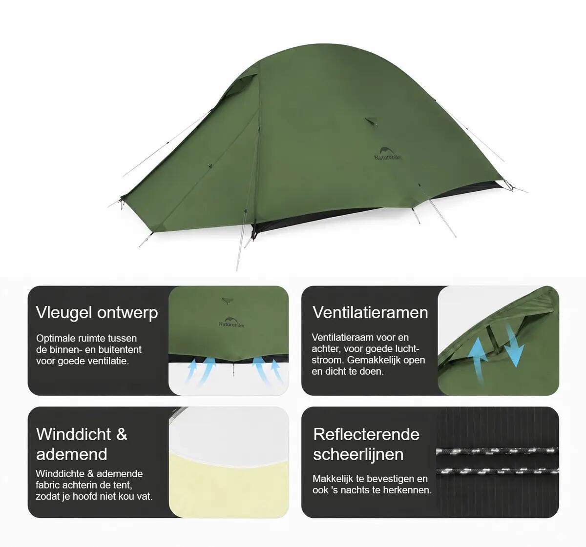 Cloud Up Pro 1 Trekkingzelt 1 Person 3 Jahreszeiten 6/13