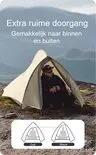 Cloud Up Pro 1 Trekkingzelt 1 Person 3 Jahreszeiten 9/13