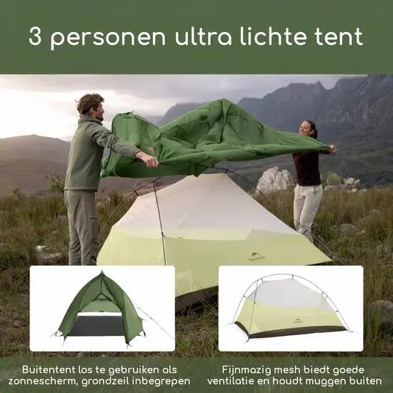 Cloud Up Pro 3 trekkerstent 3 personen 3 seizoenen 8/11