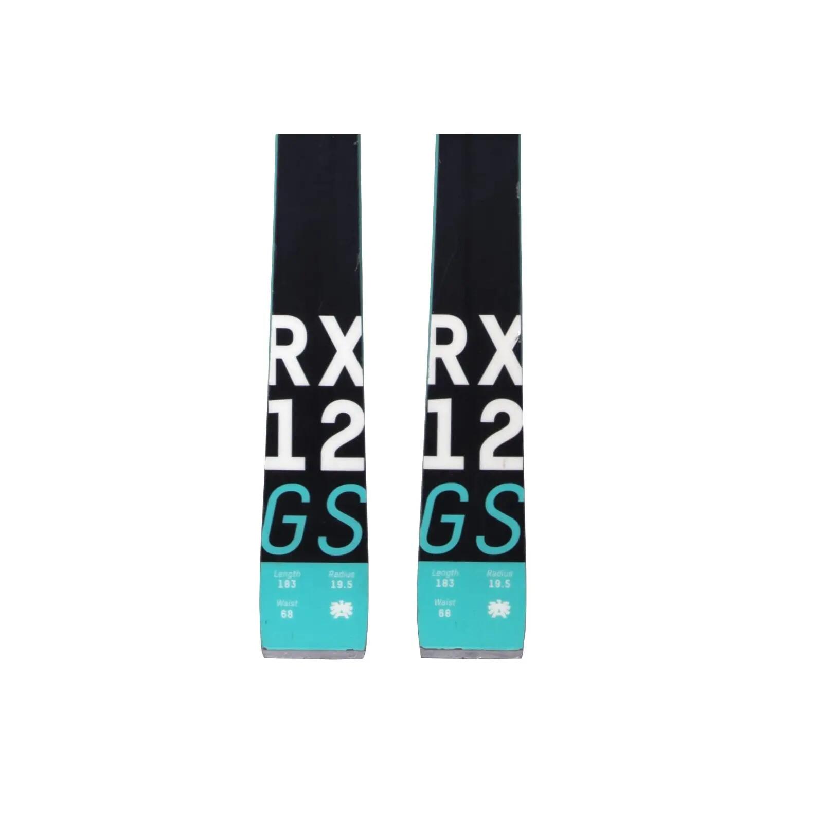 RECONDITIONNE - Ski Kastle Rx 12 Gs + Fixations 4/4