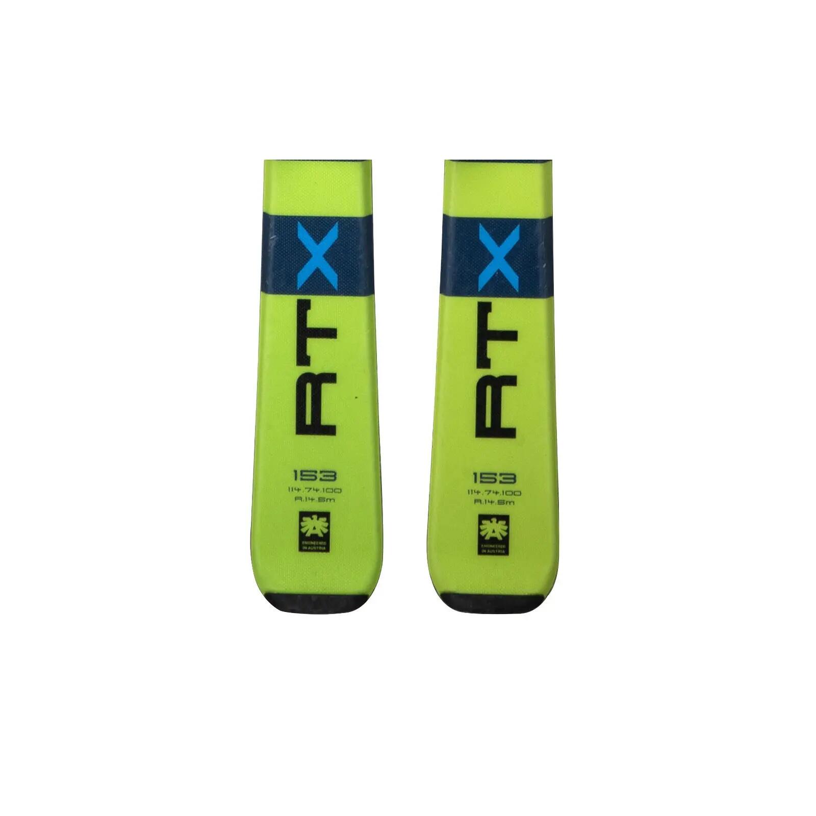 RECONDITIONNE - Ski Blizzard Rtx Power + Fixations 4/4