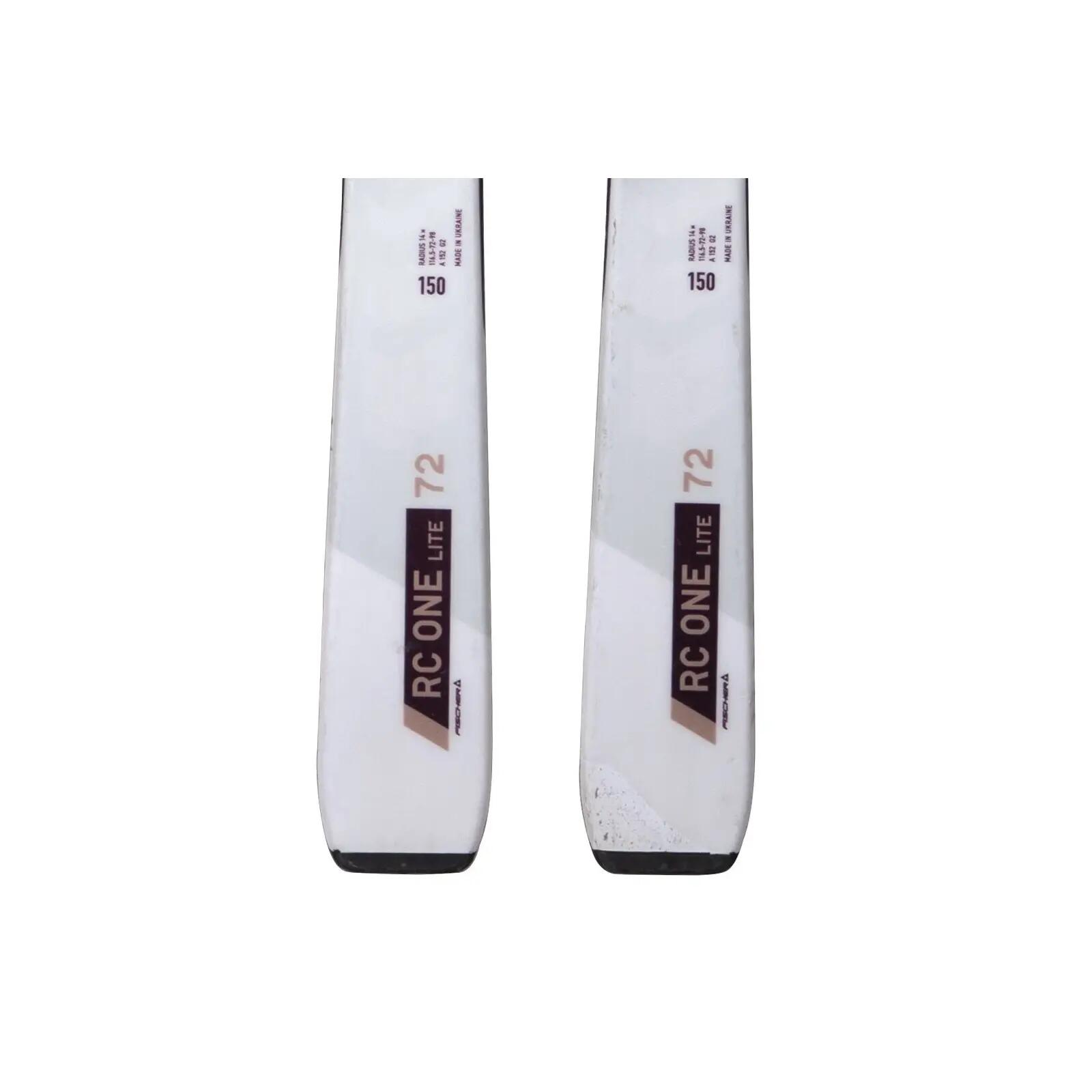 RECONDITIONNE - Ski Fischer Rc One Lite 72 + Fixations 4/4