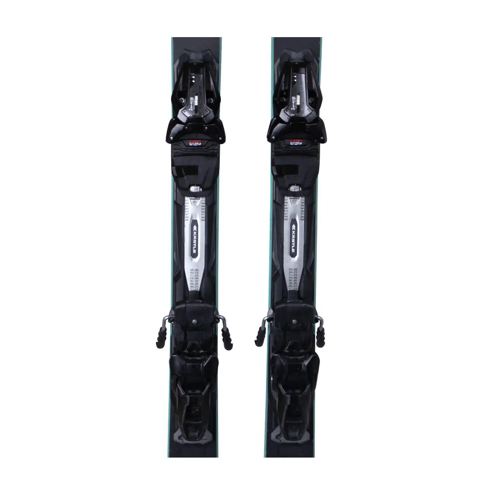 RECONDITIONNE - Ski Kastle Rx 12 Gs + Fixations 3/4