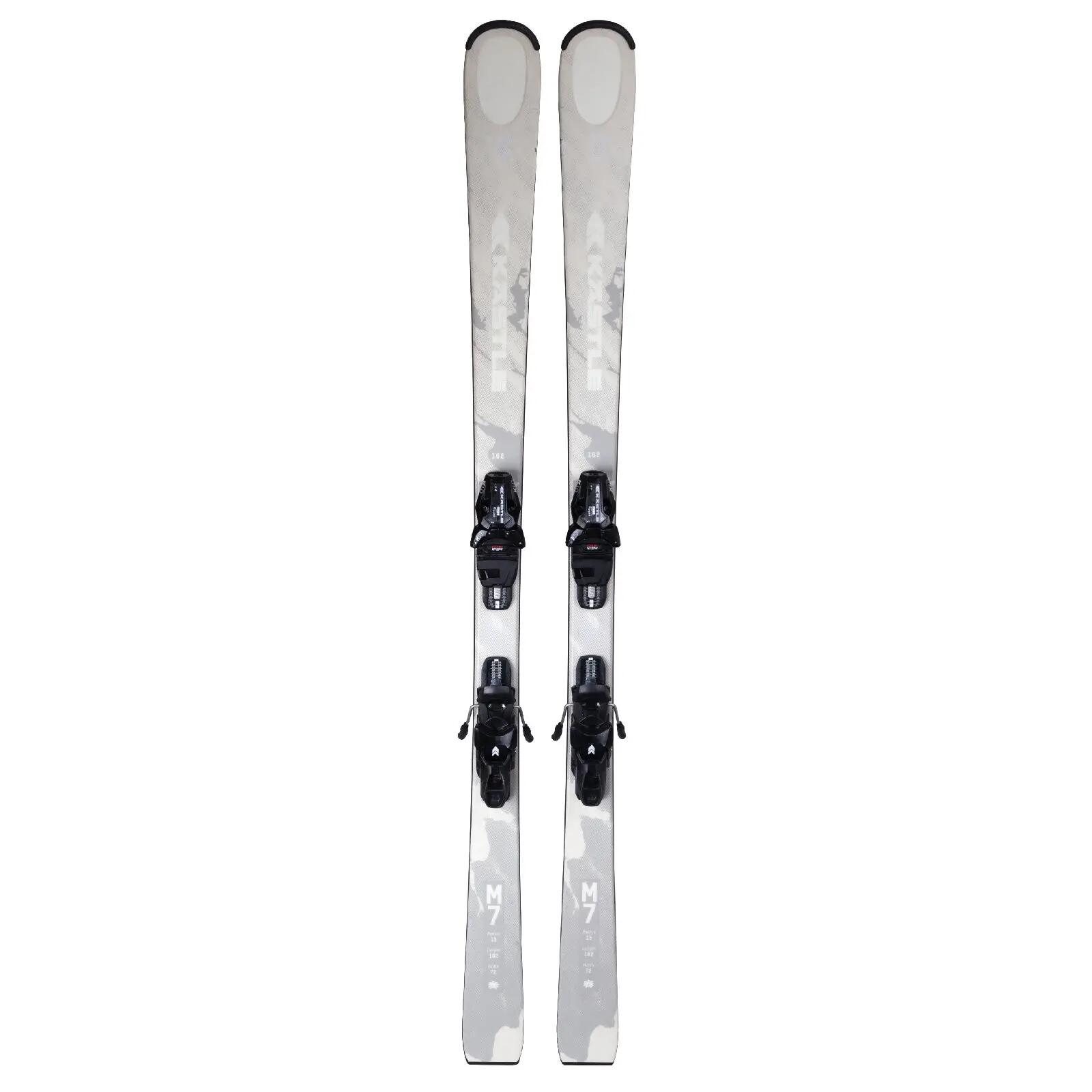 RECONDITIONNE - Ski Kastle M7 + Fixations 2/4