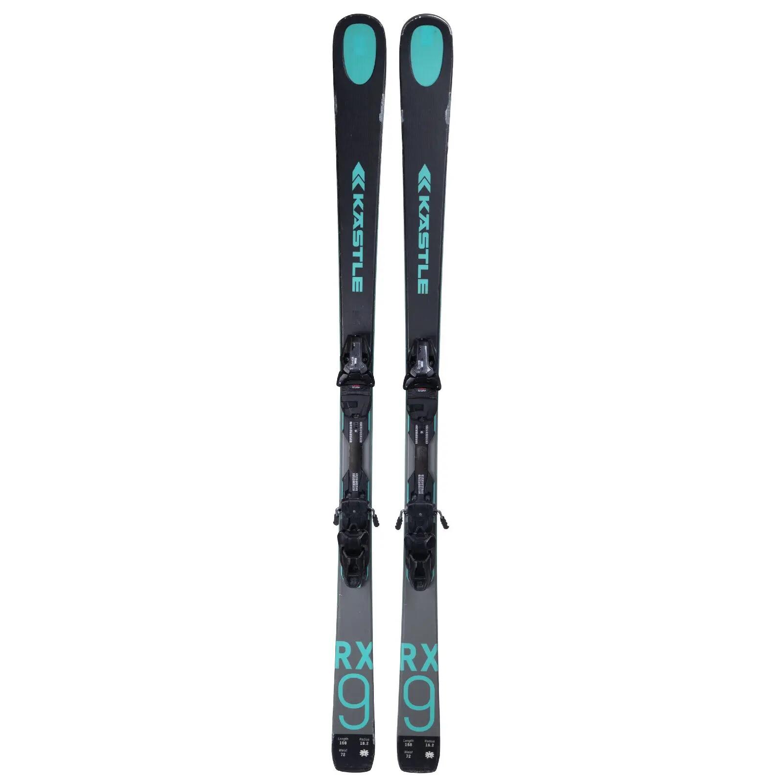 RECONDITIONNE - Ski Kastle Rx 9 + Fixations 2/4