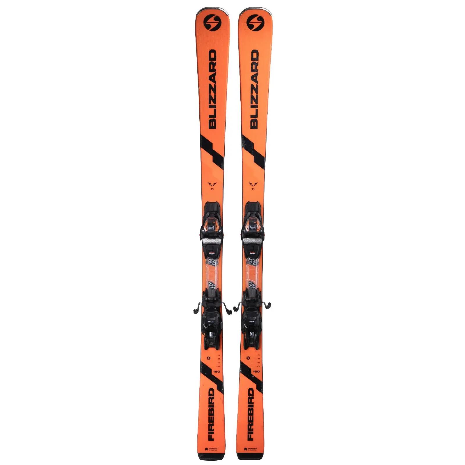 RECONDITIONNE - Ski Blizzard Firebird Ti + Fixations 2/4