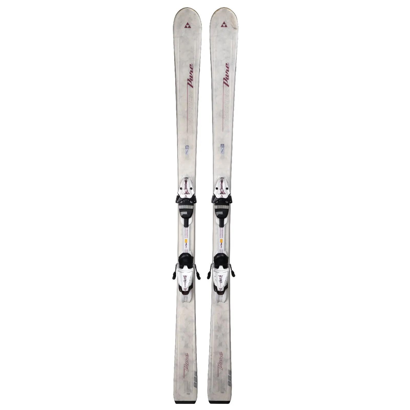 RECONDITIONNE - Ski Fischer Pure + Fixations 2/4