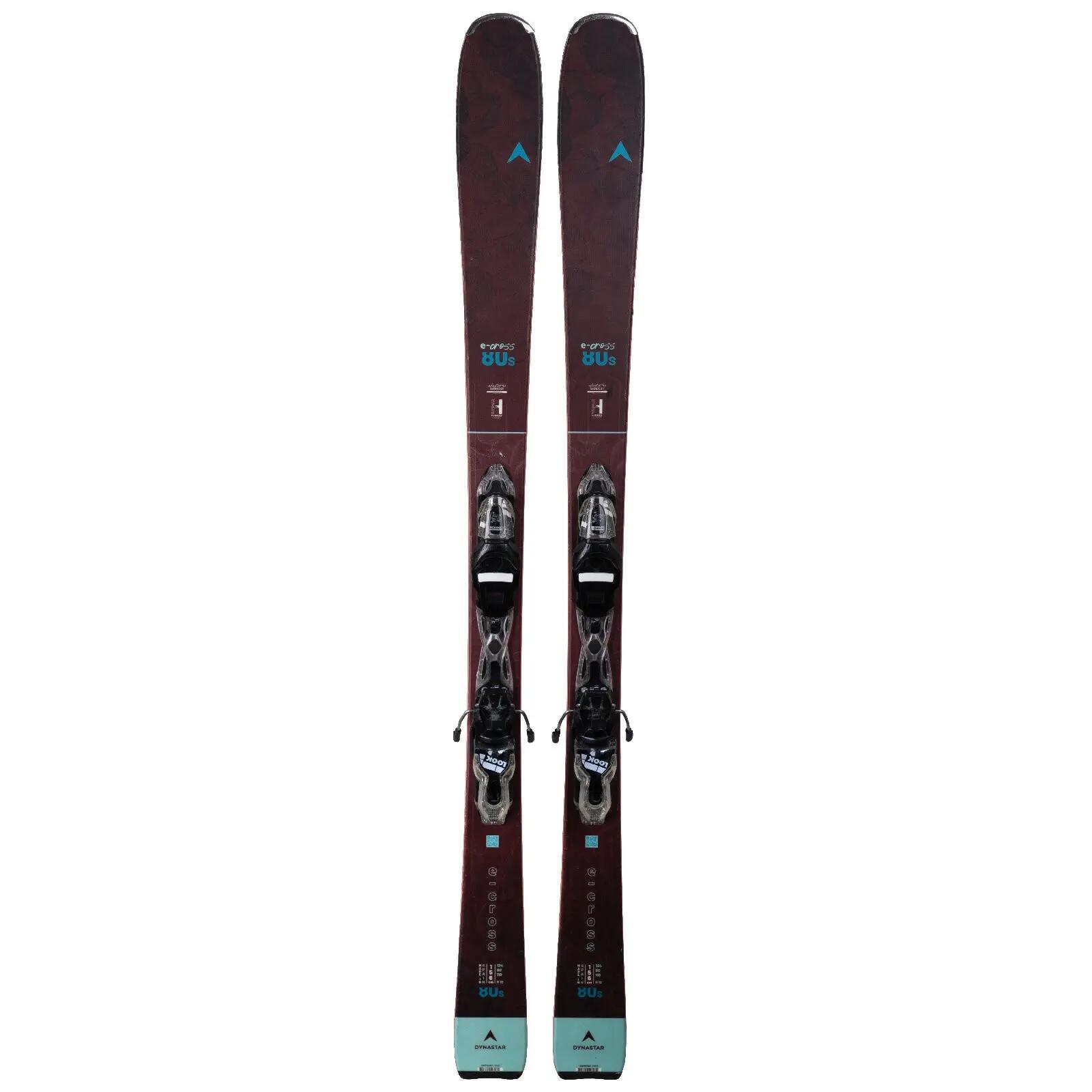 RECONDITIONNE - Ski Dynastar E Cross 80 S + Fixations 2/4
