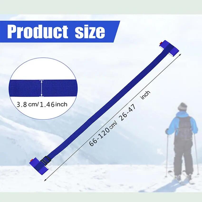 Ski harnas - Ski schouderband - Ski board schouderband - Verstelbare ski schoude 7/8