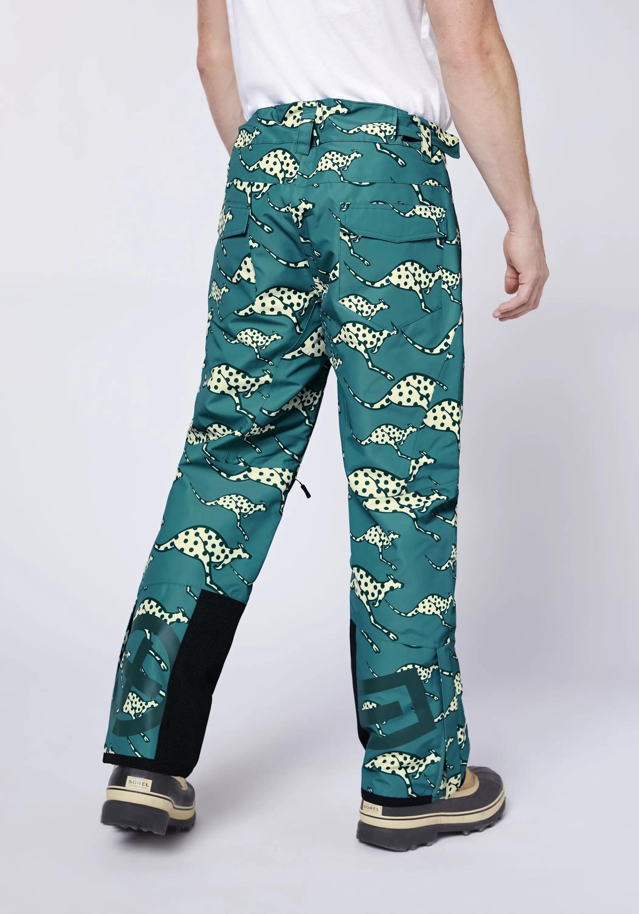 Skihose mit Känguru Allover Print 4/7