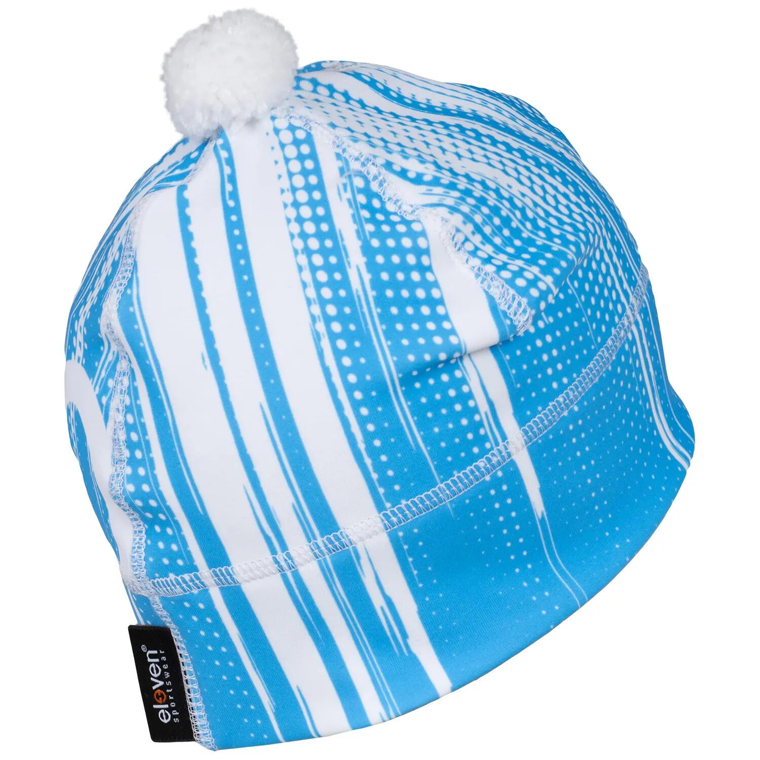 Sportovní čepice Eleven Sven Stamina White Blue 3/4