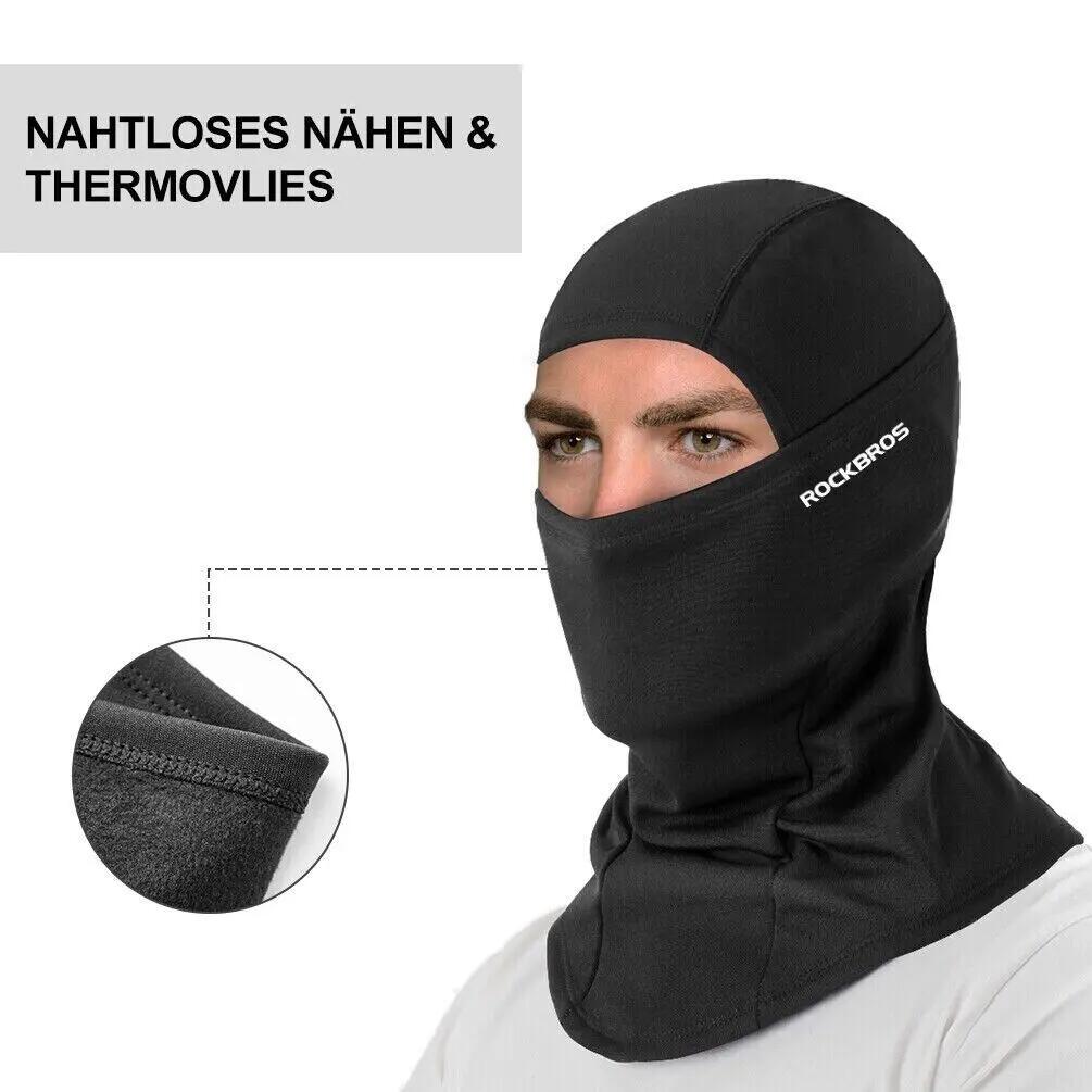 Cagoule ROCKBROS chaude & coupe-vent 7/8