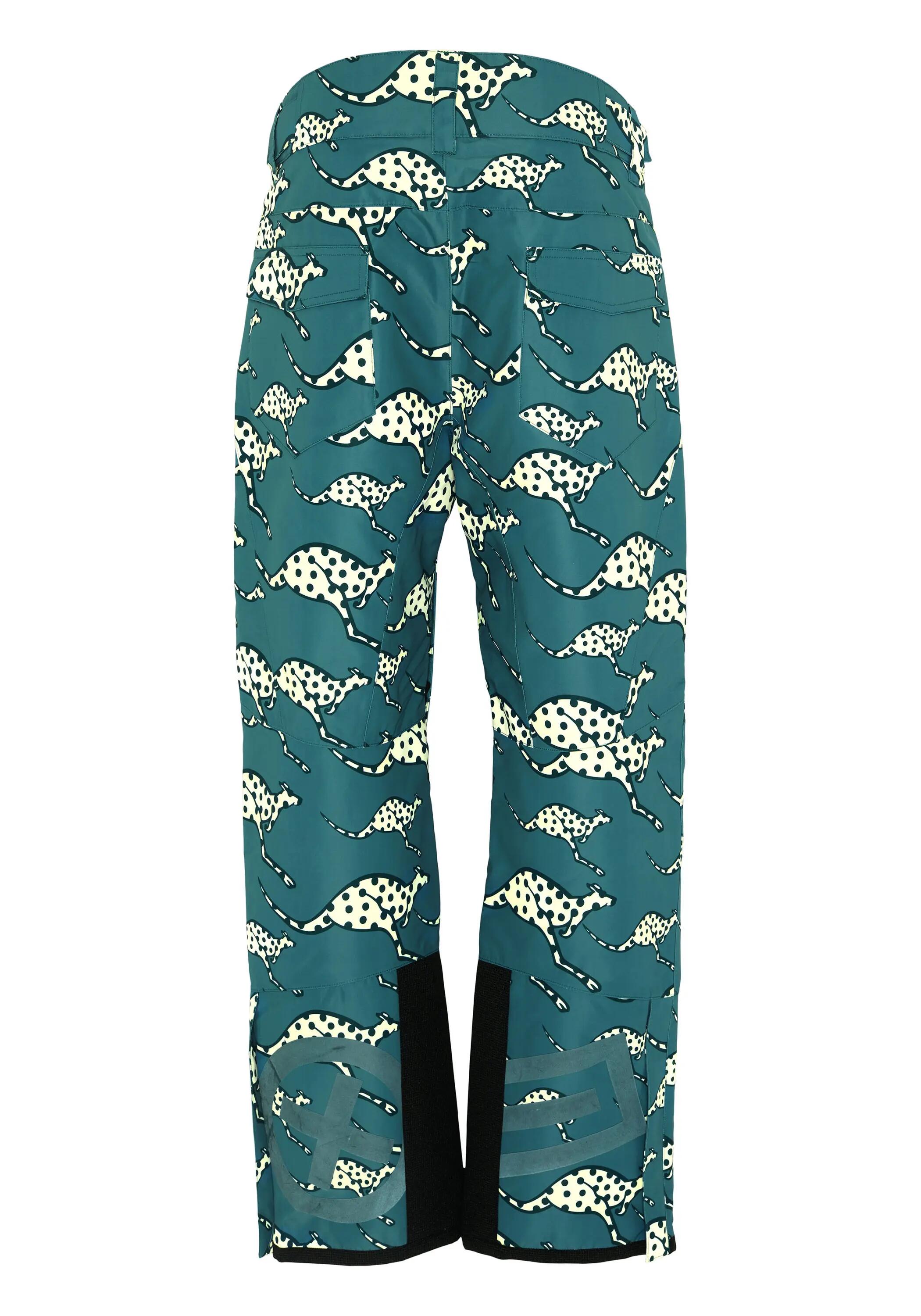 Skihose mit Känguru Allover Print 2/7