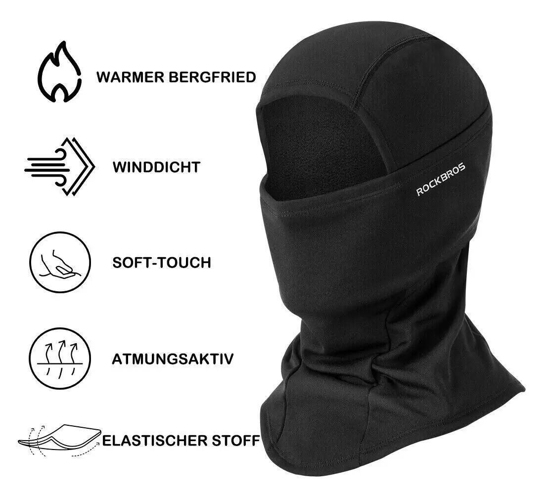 Cagoule ROCKBROS chaude & coupe-vent 2/8