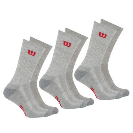 Lot de 3 paires de chaussettes mi-hautes homme Wilson