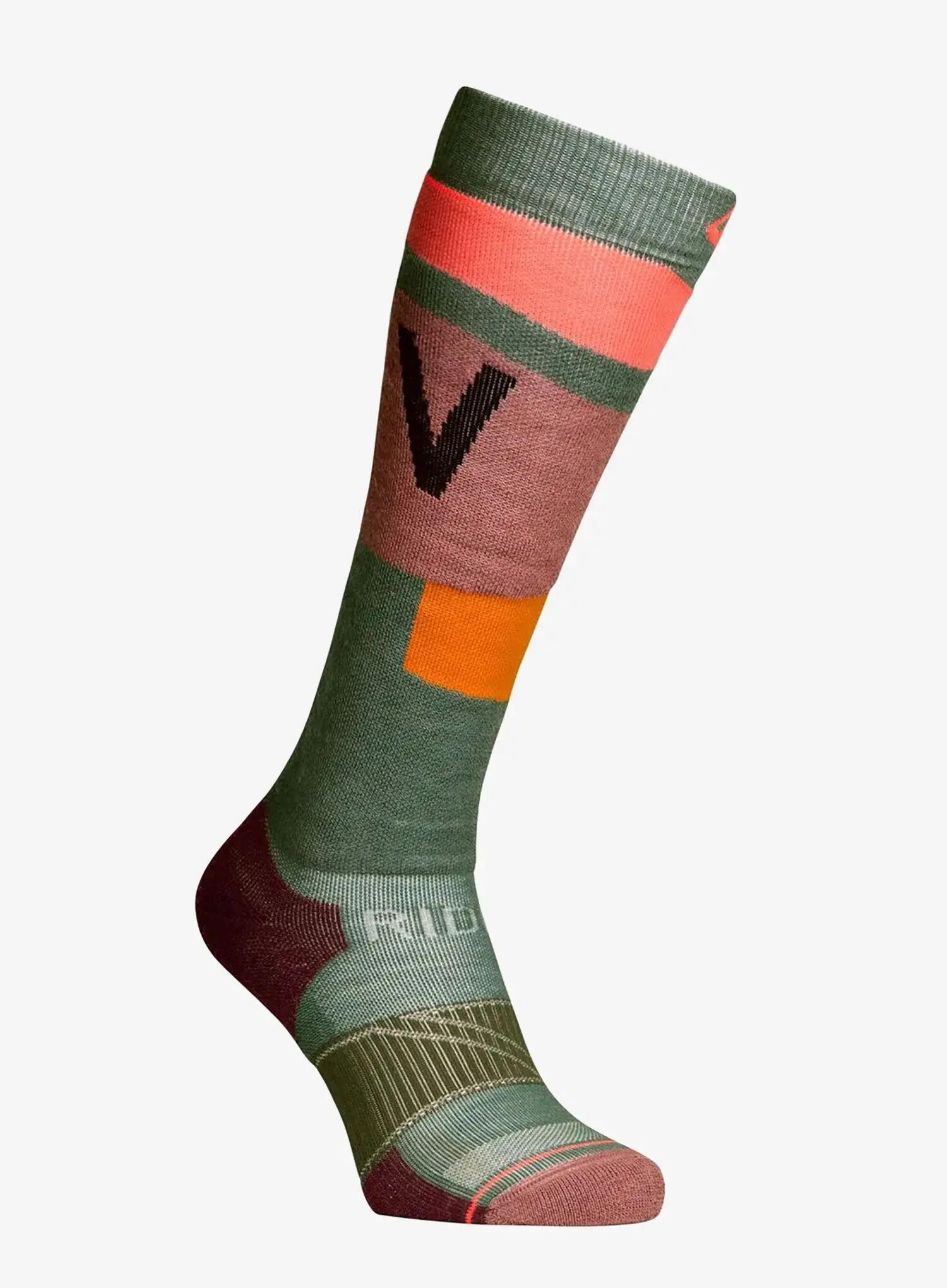 Skarpety narciarskie damskie Ortovox Freeride Long Socks Cozy 3/3