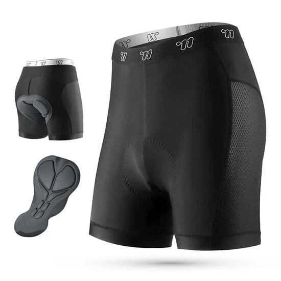 Short cycliste respirant homme avec coussinet WEST BIKING