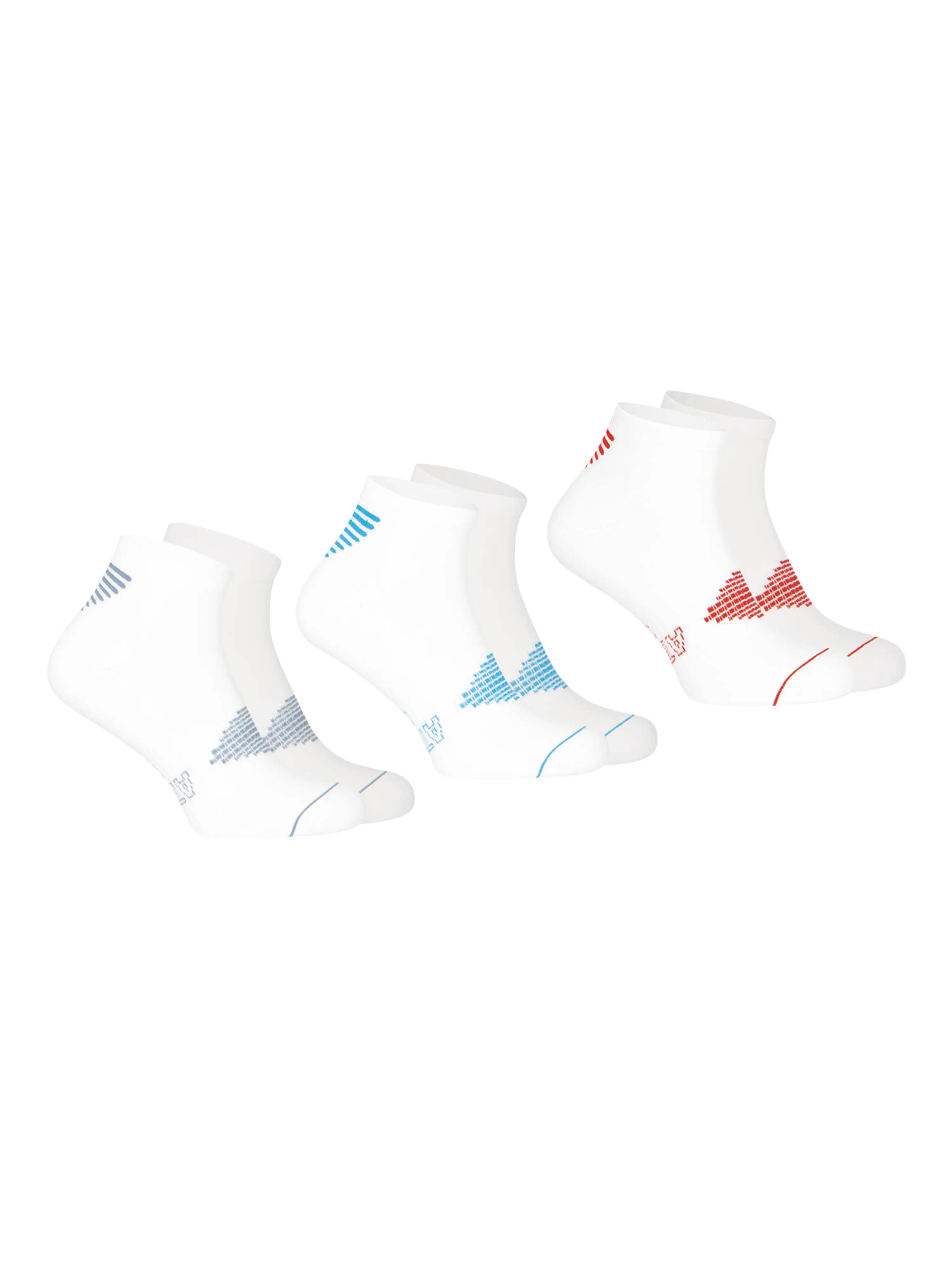 Lot de 3 paires de socquettes homme Training Dry 2/4