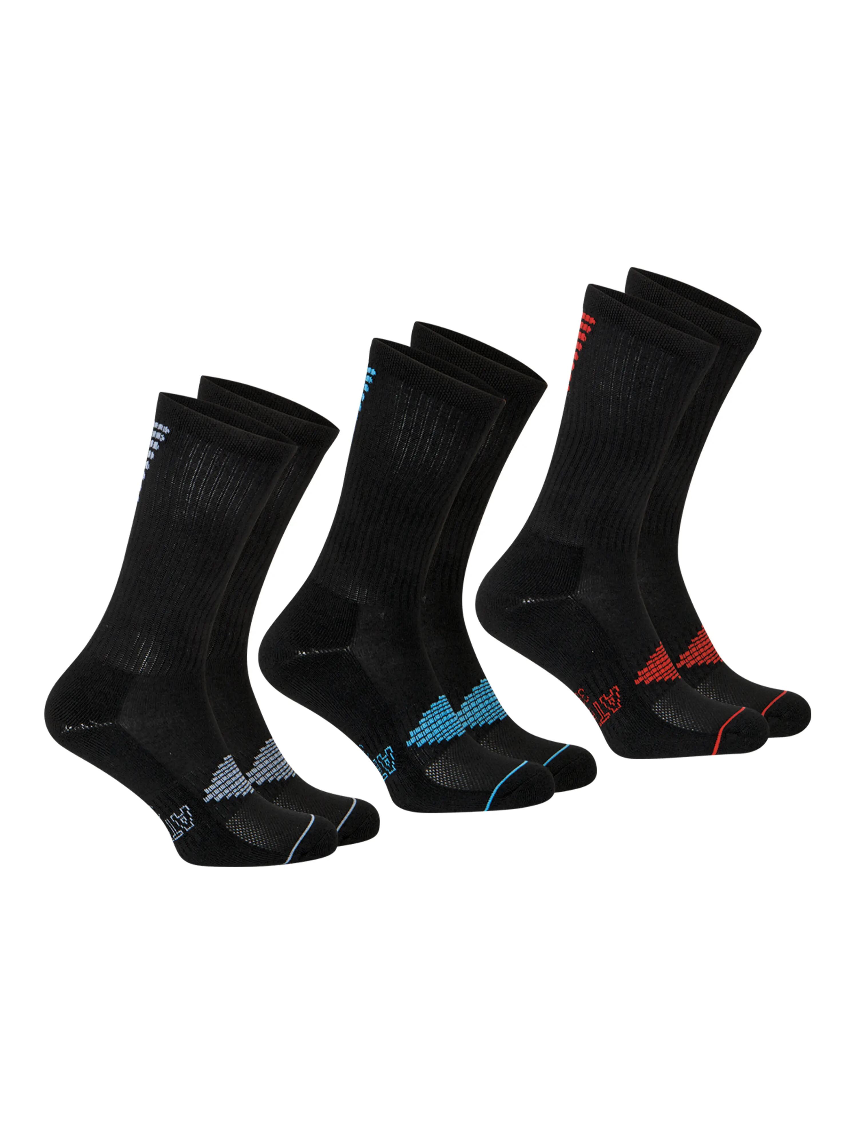 Lot de 3 mi-chaussettes homme Training Dry 2/4