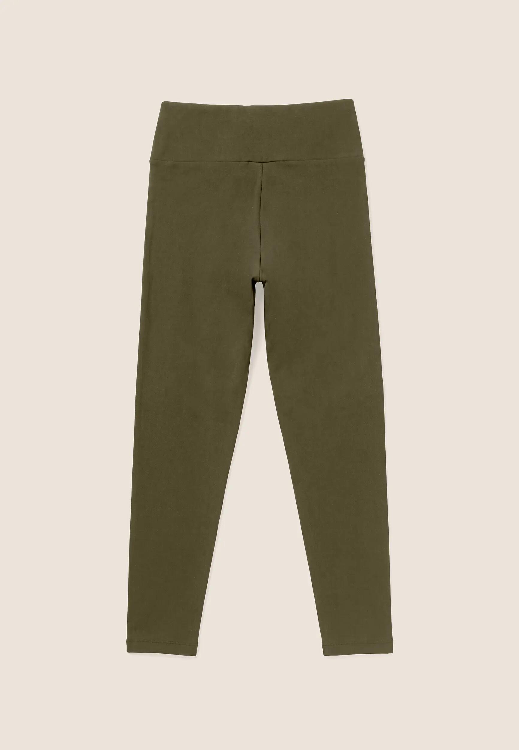 Legging femmes taille haute 7/8 avec logo argenté 2/3