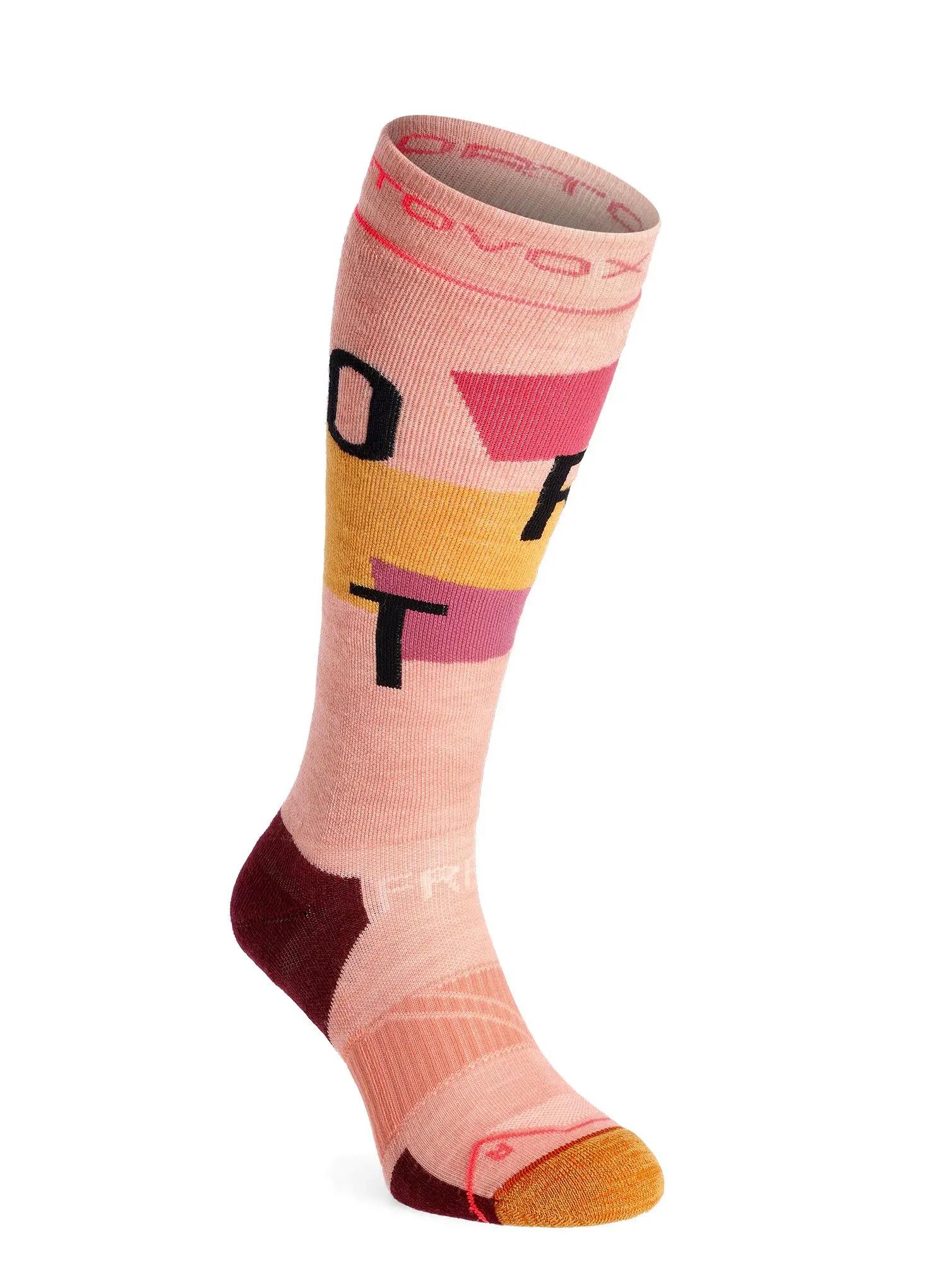Skarpety narciarskie damskie Ortovox Freeride Long Socks Cozy 2/7