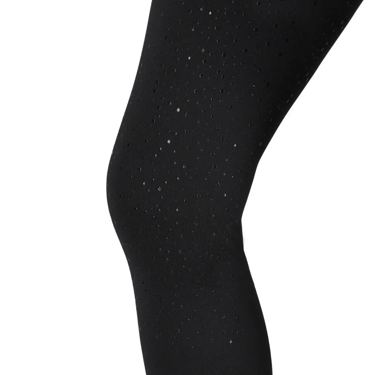 Legging de equitación full grip niña QHP Isalyn 7/7