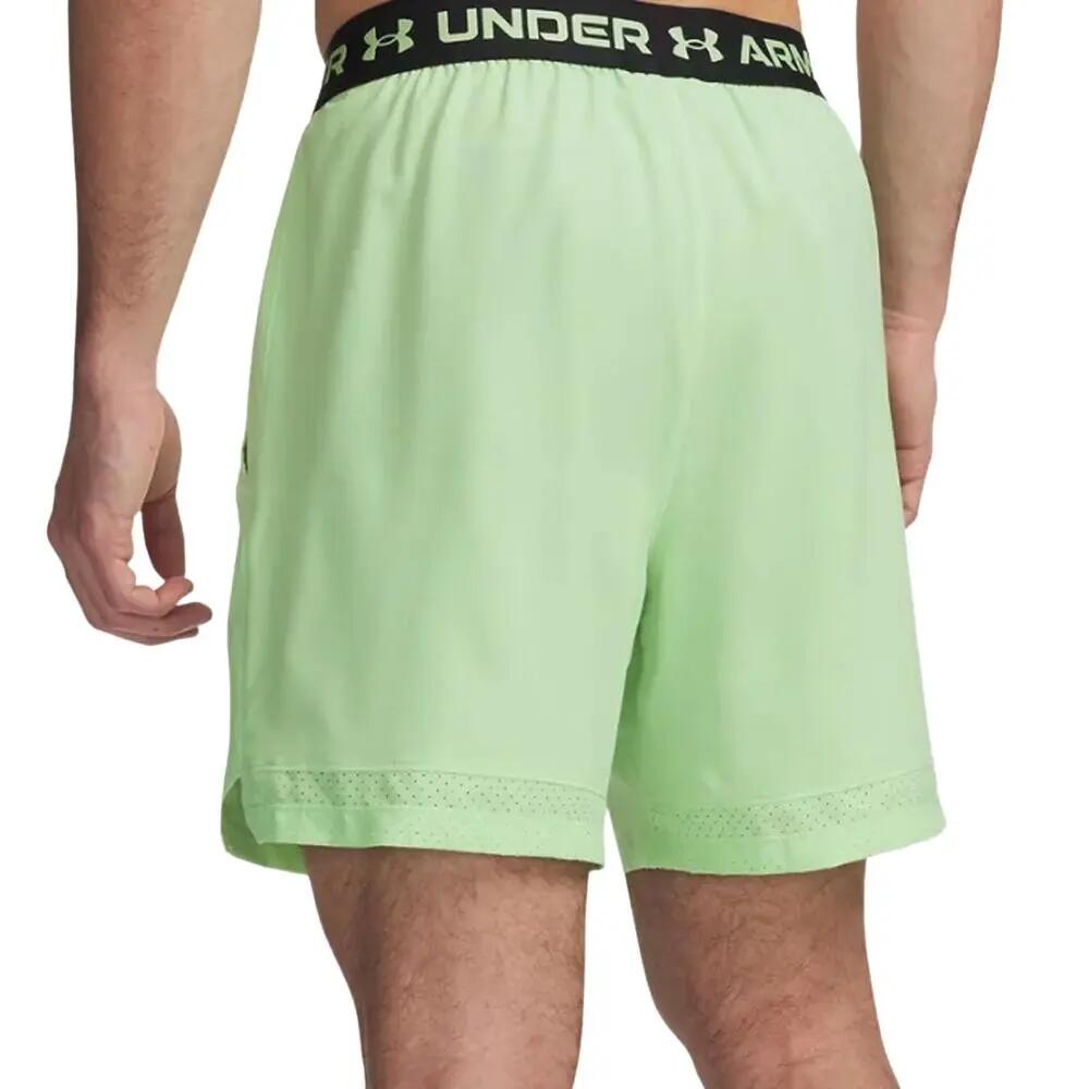 Short de Running Vert/Noir Homme Under Armour Vanish Woven 13737180 3/3