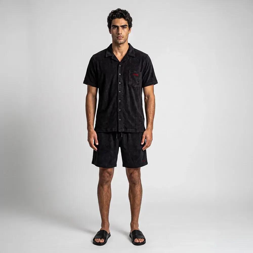 Short de Randonnée homme confort, anti UV SIVA Noir 3/3