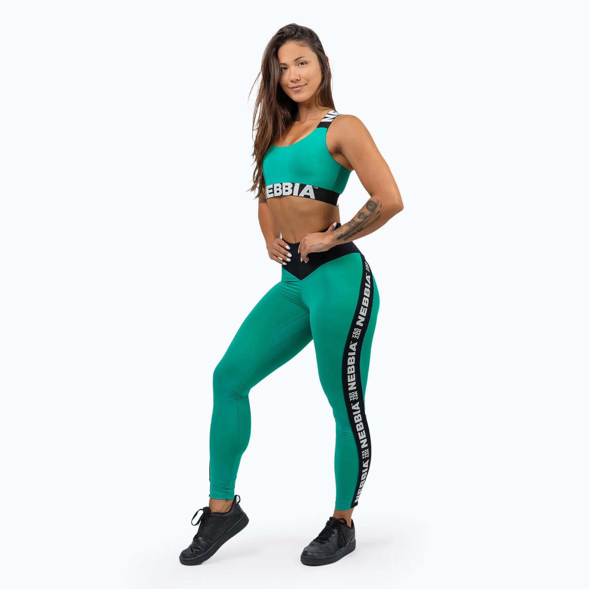 Legginsy treningowe damskie NEBBIA Iconic 2/7