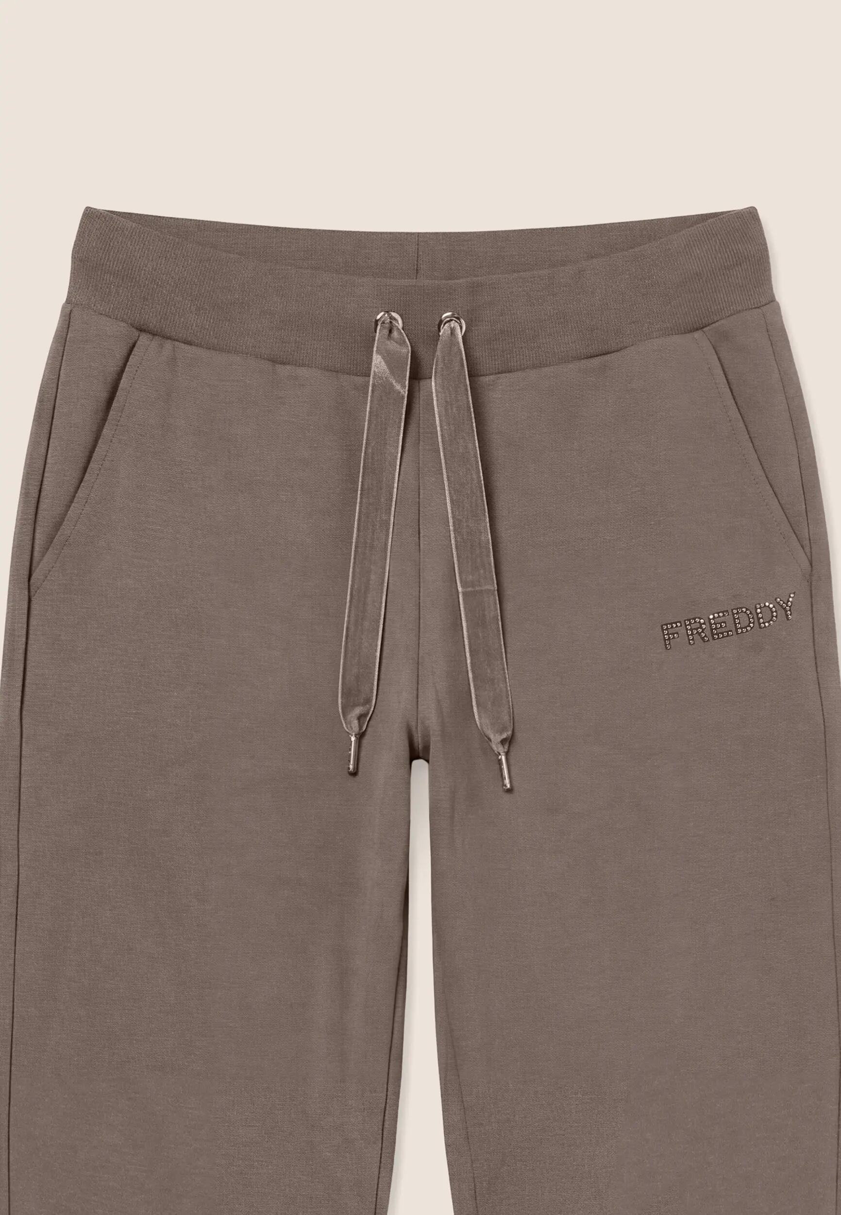 Pantaloni Sportivi Regular con Polsino da Donna 3/3