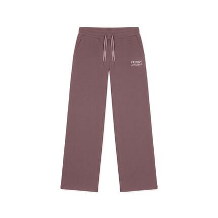Pantalon de sport pour femmes à jambes larges en molleton Freddy