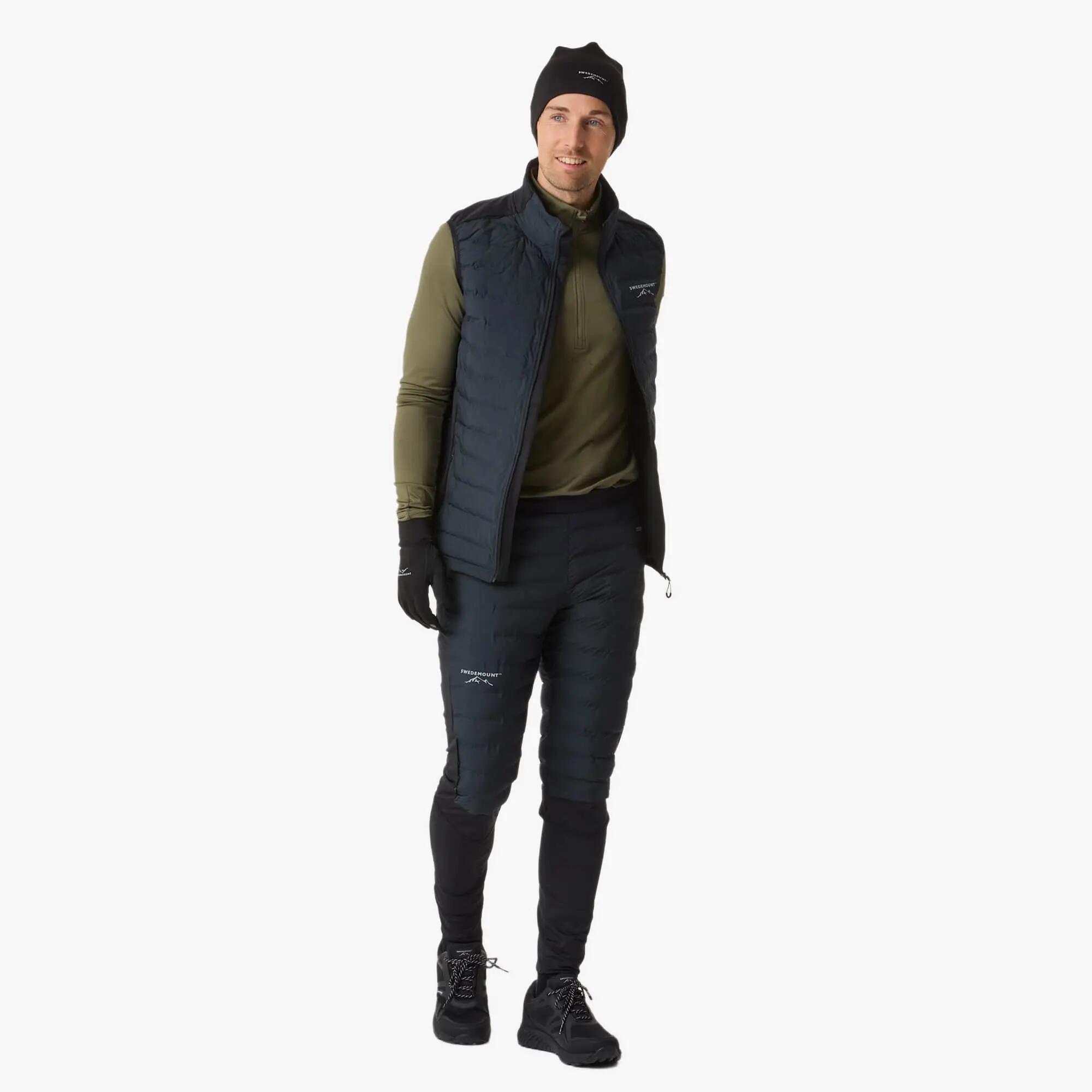 Szorty Outdoor Wędrówki Mężczyzna Thermal Wiatroszczelny 3/8