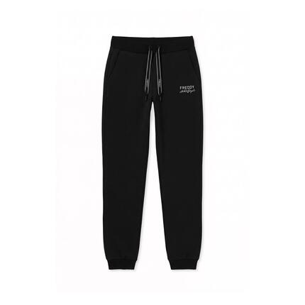 Pantalon de sport pour femmes en molleton, coupe classique avec poignets
