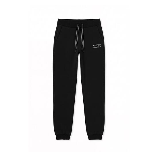 Pantalon de sport pour femmes en molleton, coupe classique avec poignets
