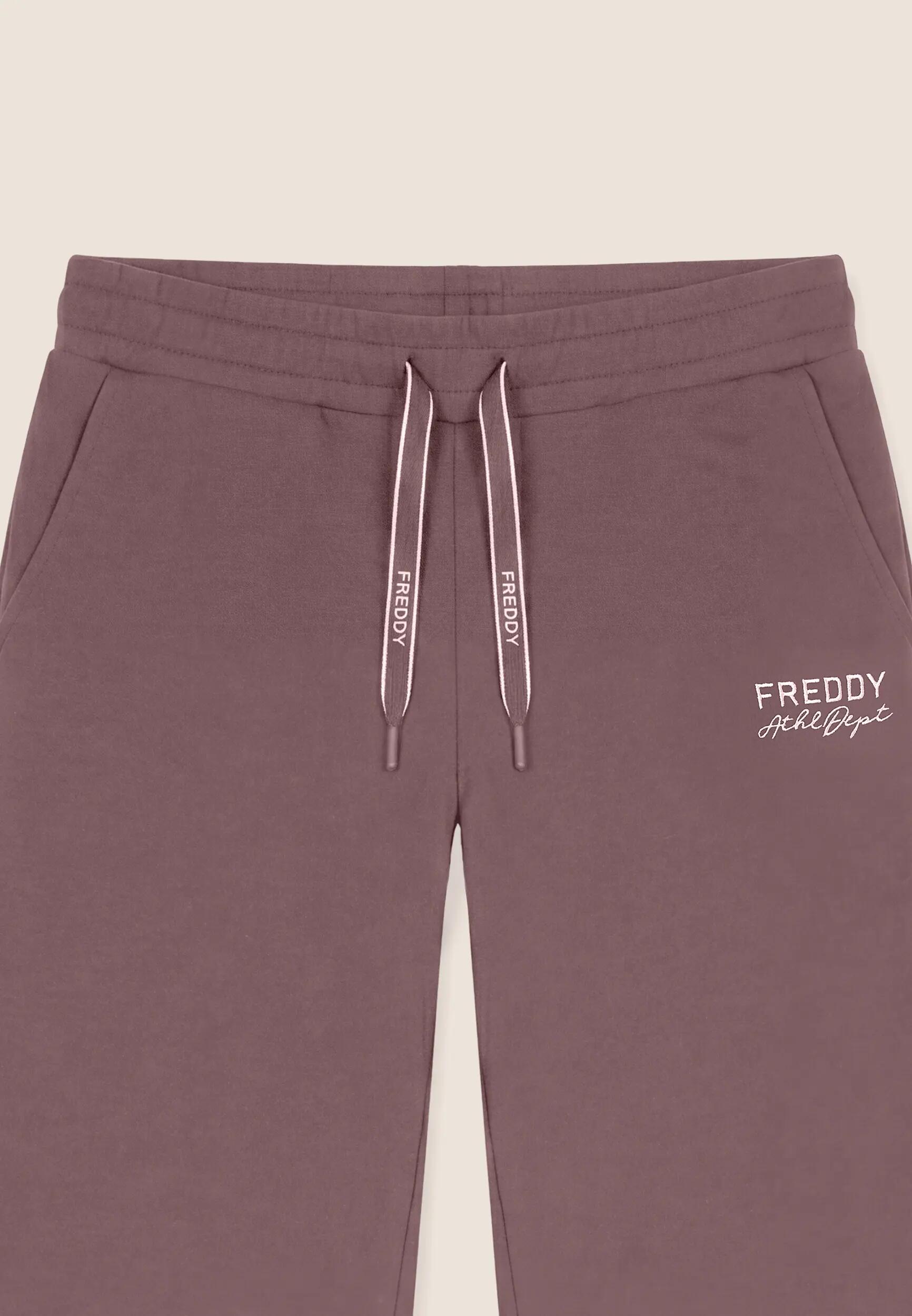 Pantalon de sport pour femmes à jambes larges en molleton Freddy 3/3