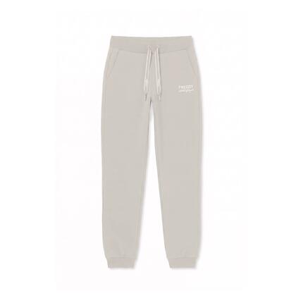 Pantalon de sport pour femmes en molleton, coupe classique avec poignets