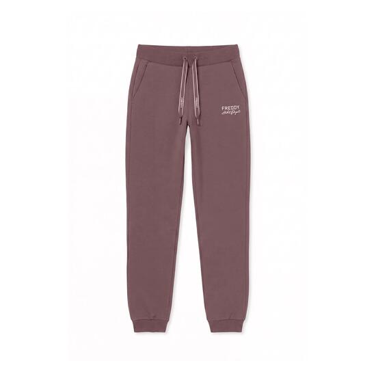 Pantalon de sport pour femmes en molleton, coupe classique avec poignets