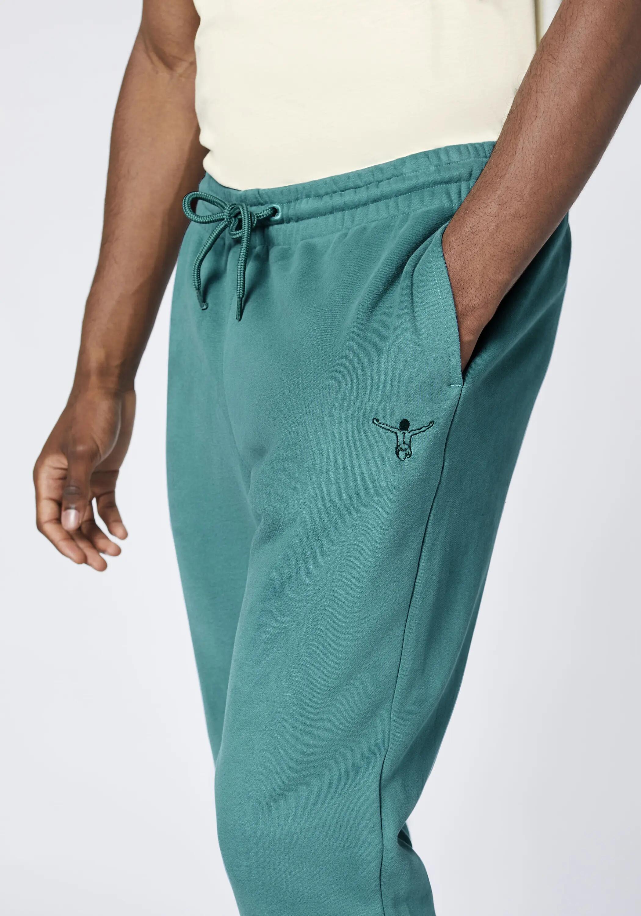 Sweathose in unifarbenen Design 6/7