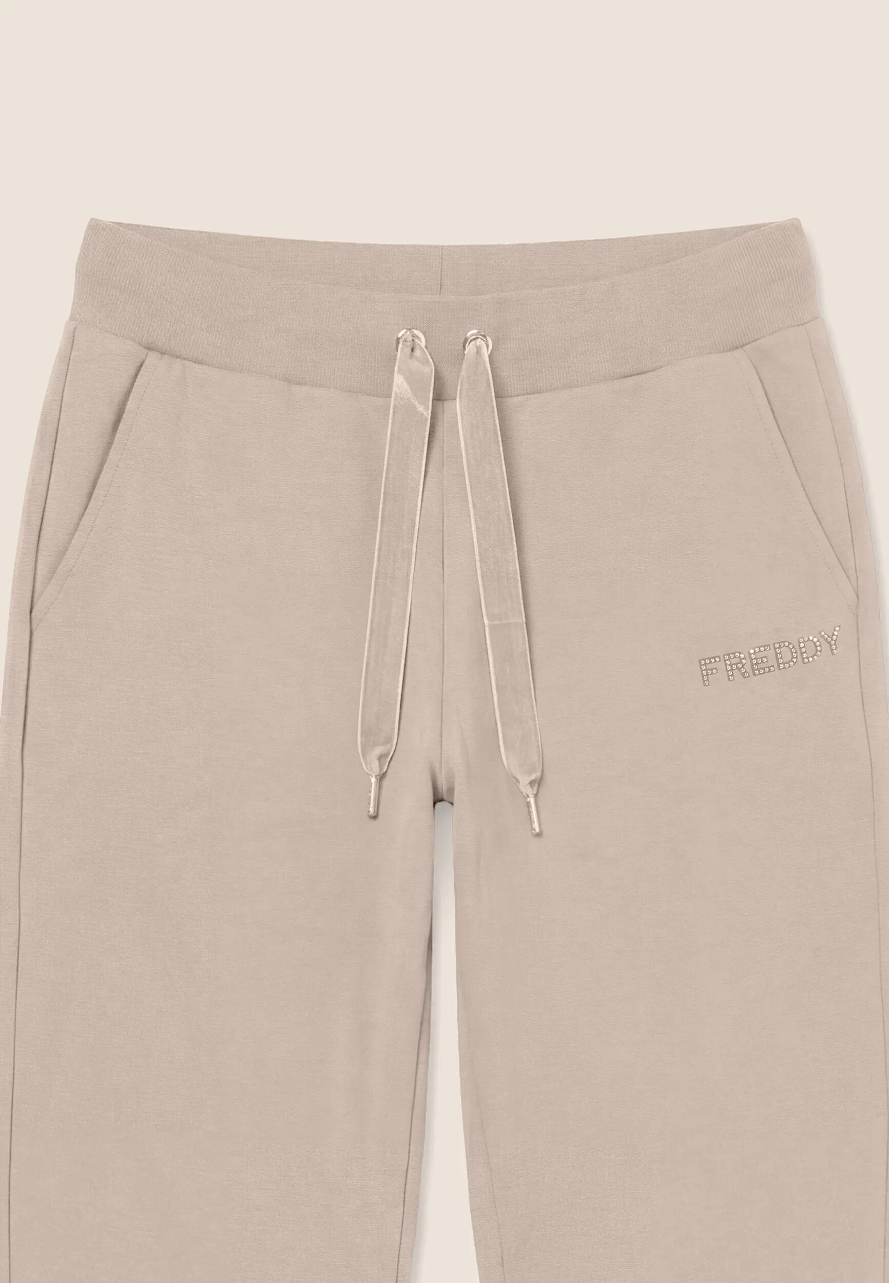 Pantaloni Sportivi Regular con Polsino da Donna 3/3
