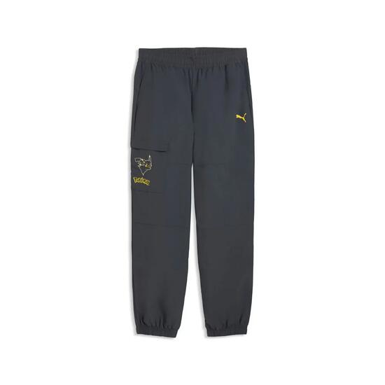 Dziecięce spodnie dresowe z kieszeniami cargo Puma x Pokemon
