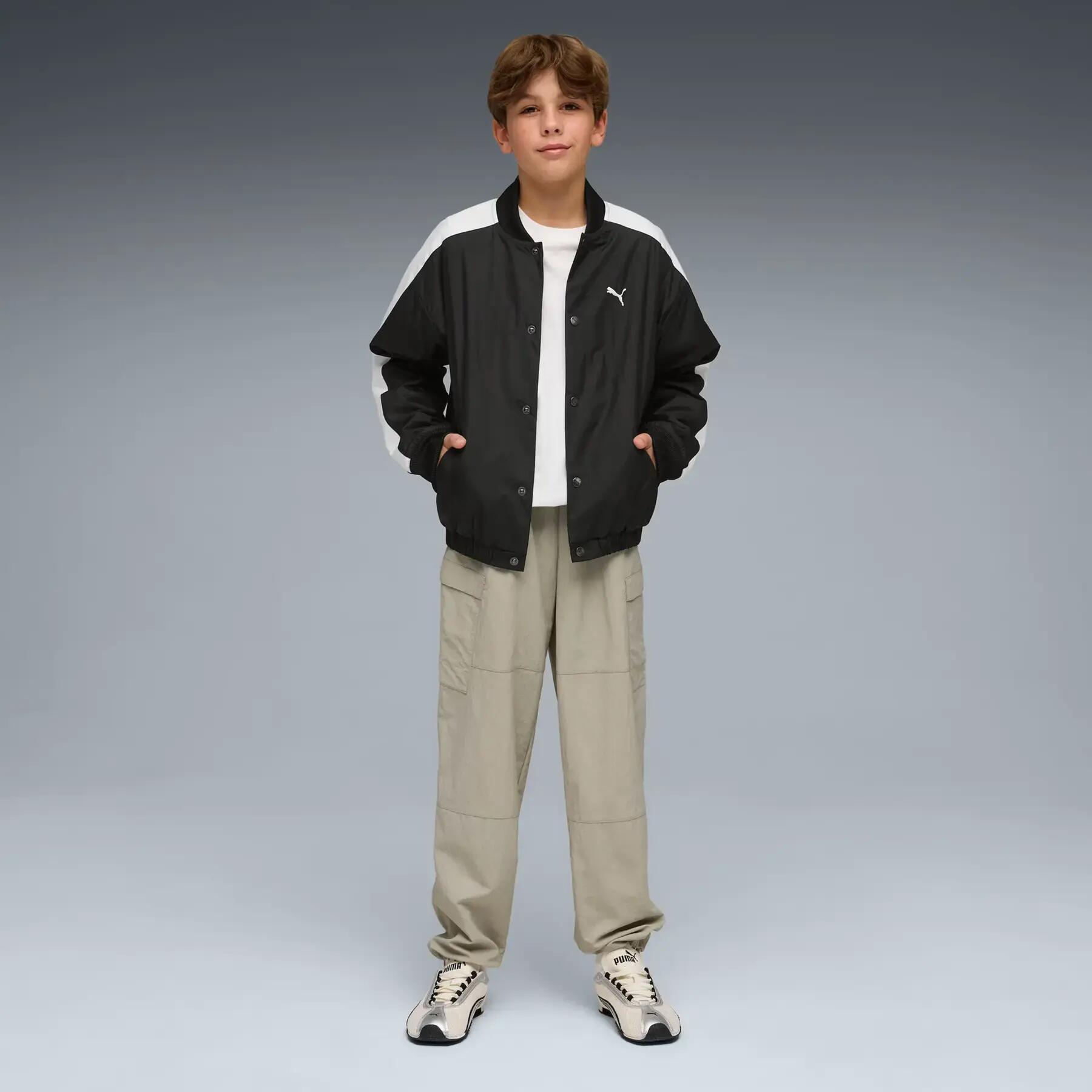 Pantalon de jogging poche cargo enfant Puma Wardrobe Essential Relaxed TR CL 2/5