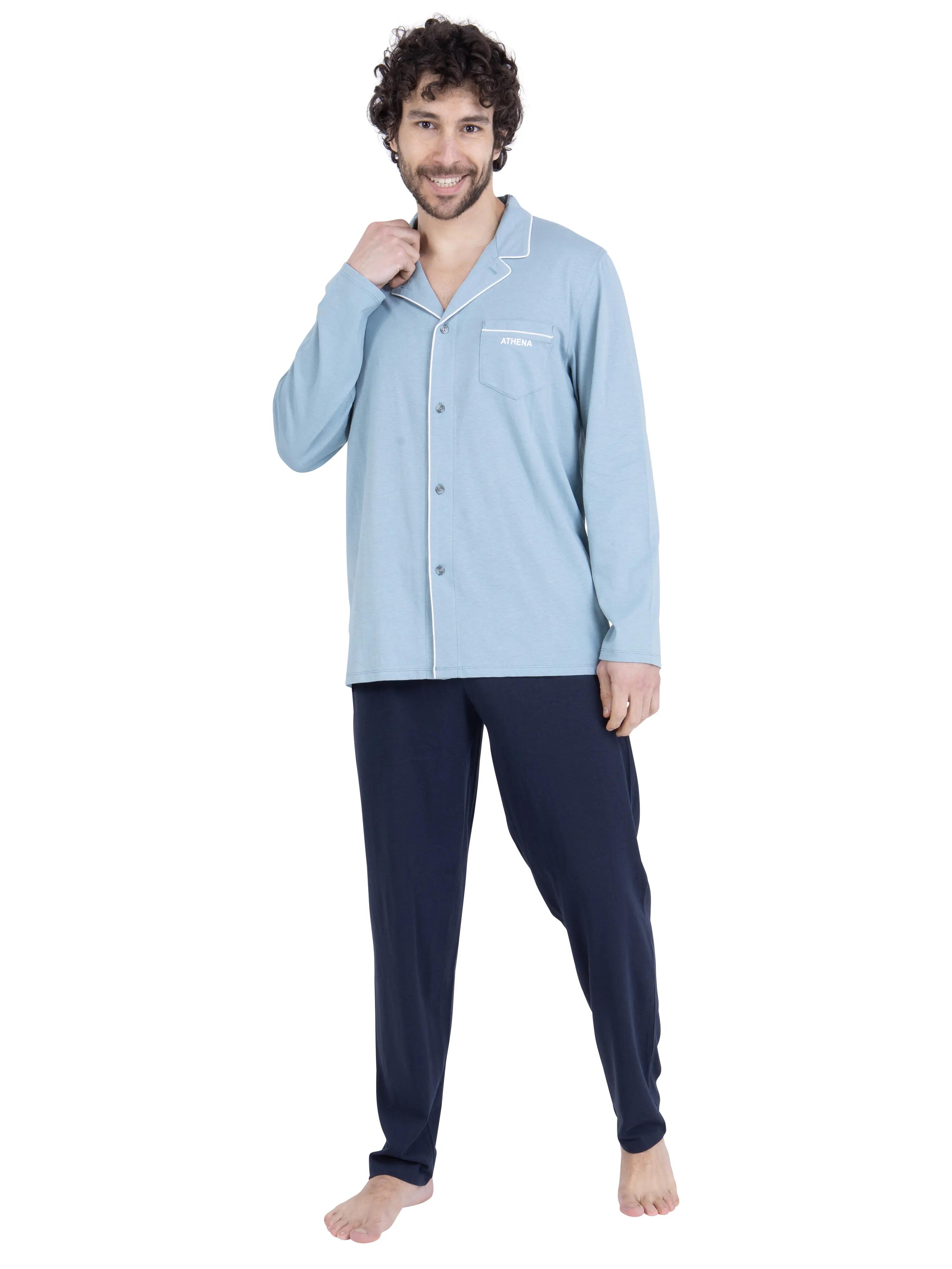 Pyjama long ouvert homme Chic 5/6