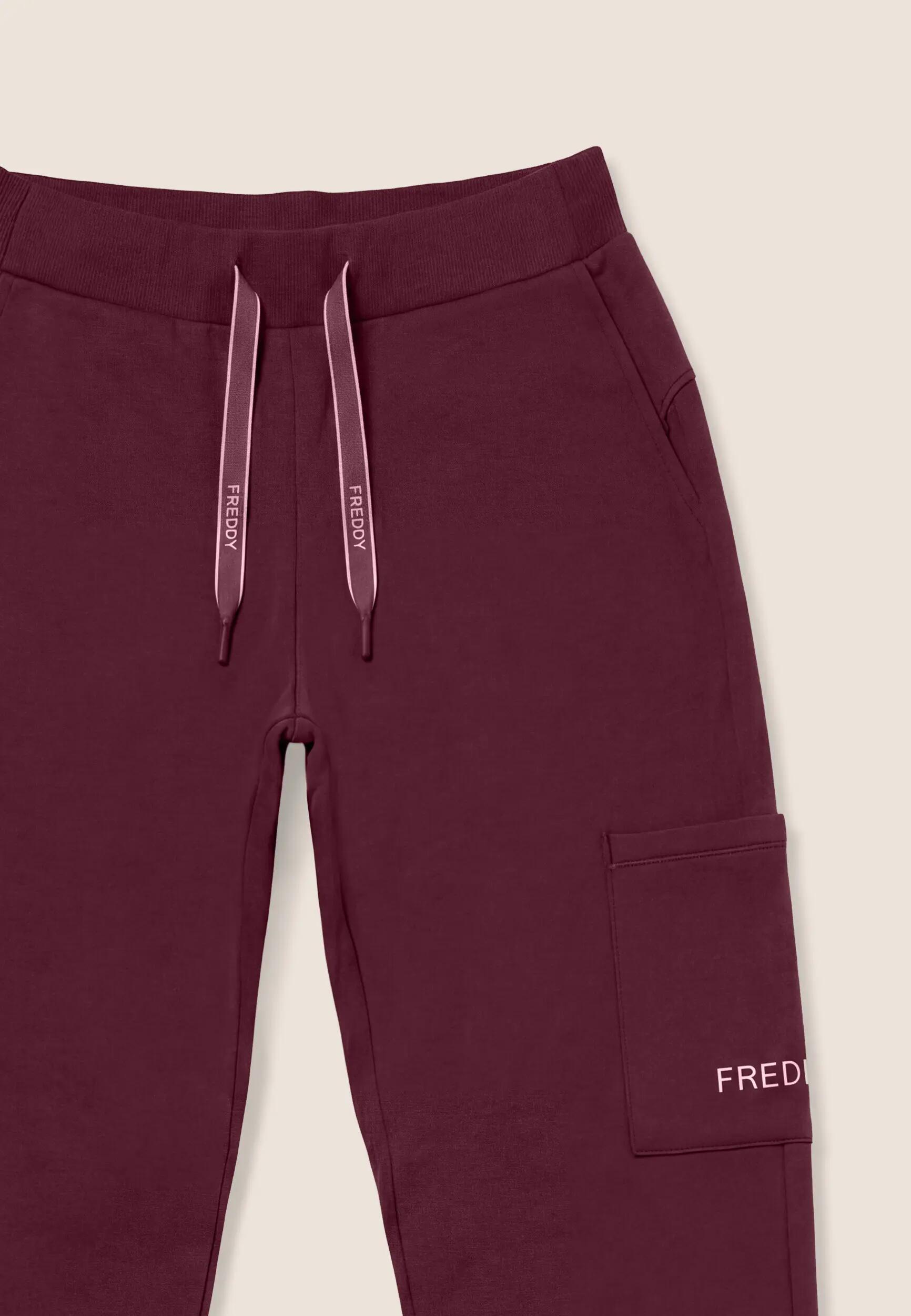 Pantalón deportivo regular para mujer con bolsillo cargo 3/3
