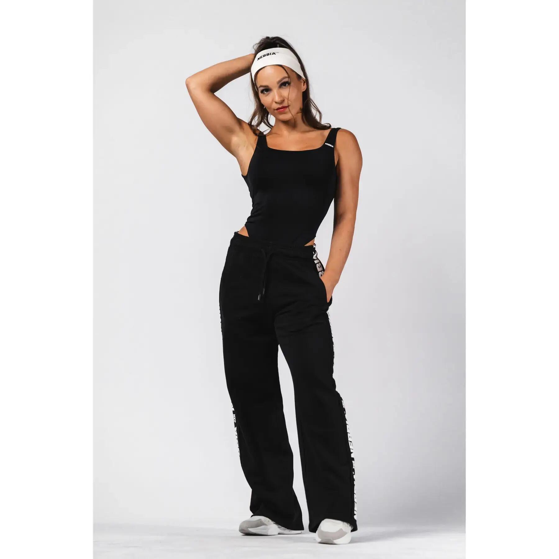 Pantalon de jogging femme Nebbia Urban Straight Leg 3/5