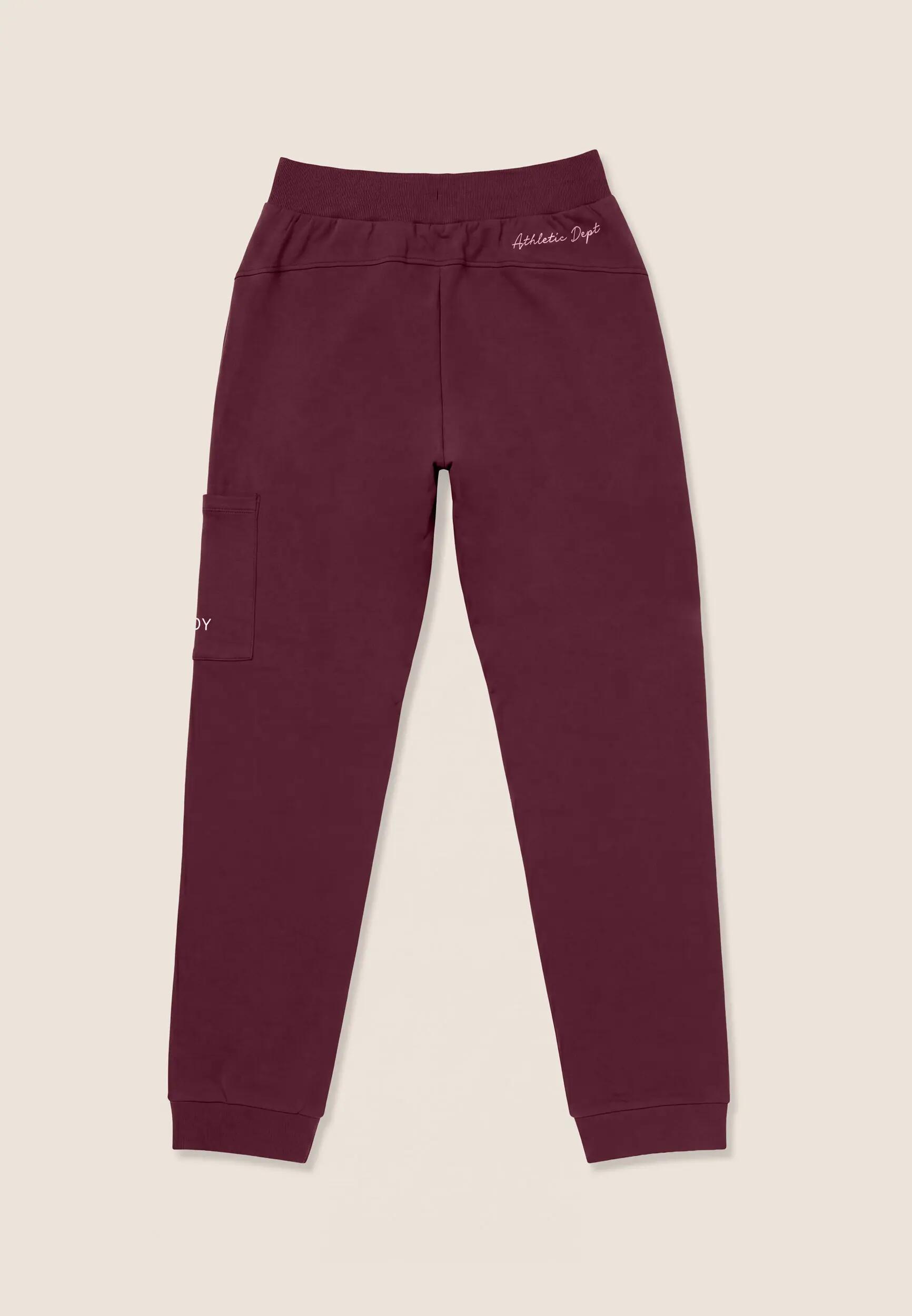 Pantalón deportivo regular para mujer con bolsillo cargo 2/3